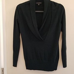 Banana republic forest green cashmere sweater